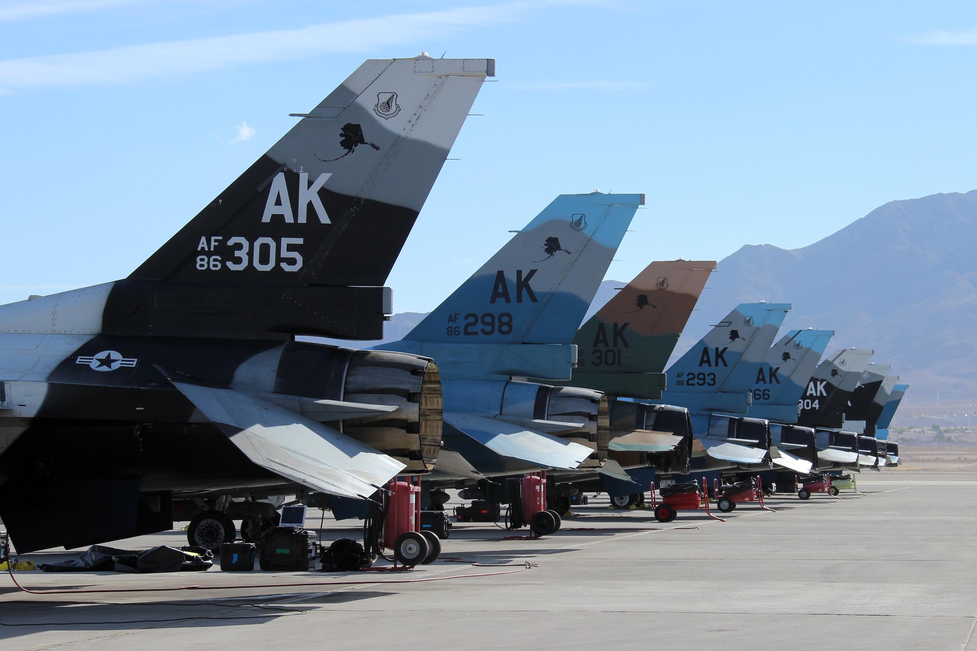 Alaskan Jets Fly South for the Winter