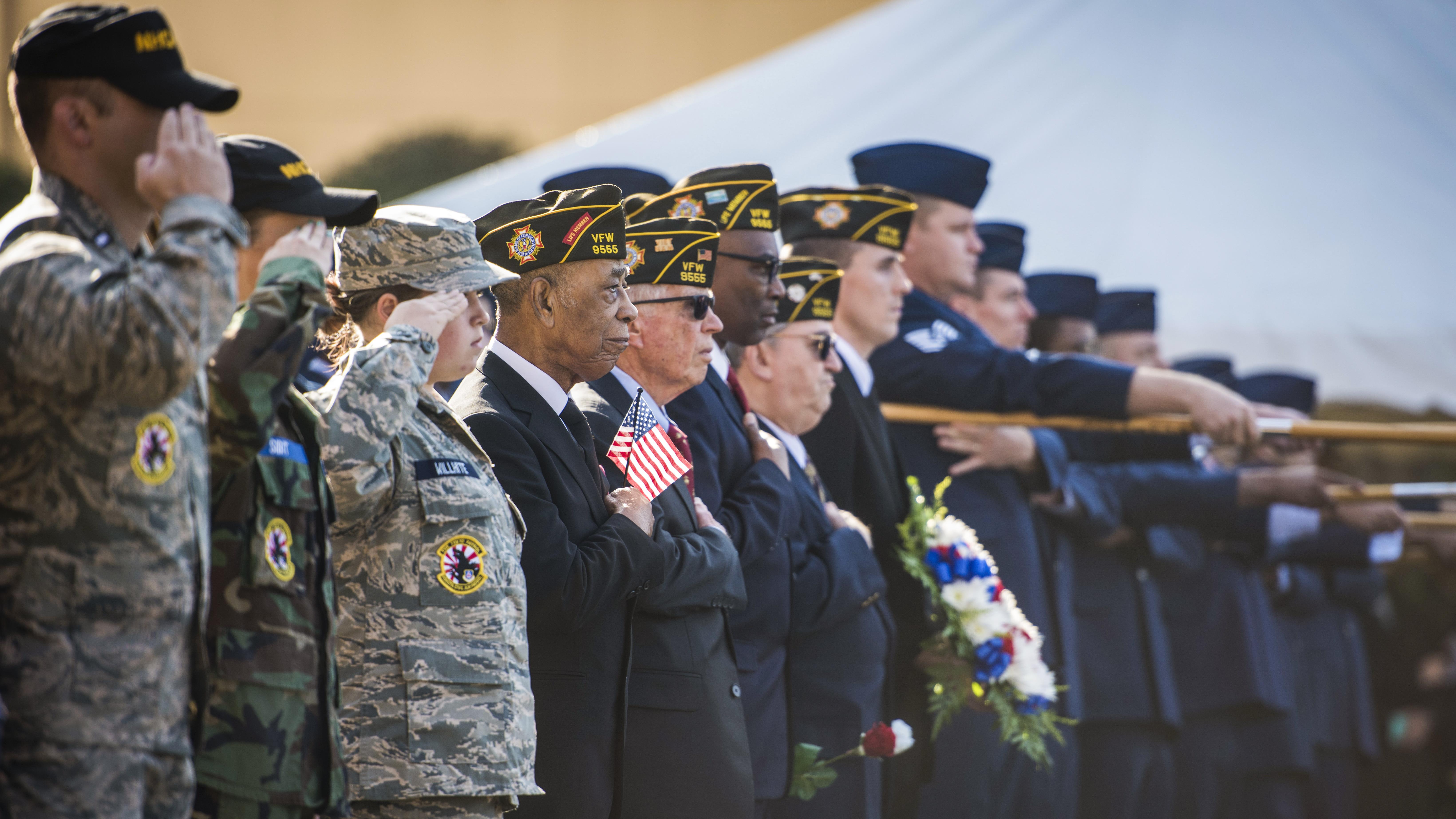 Saluting Veterans