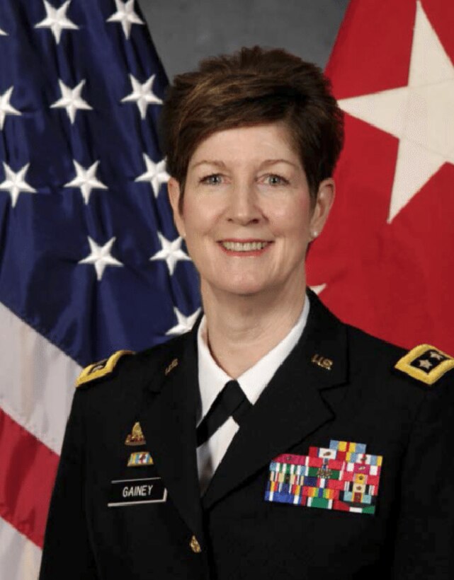Retired Army Lt. Gen. Kathleen Gainey