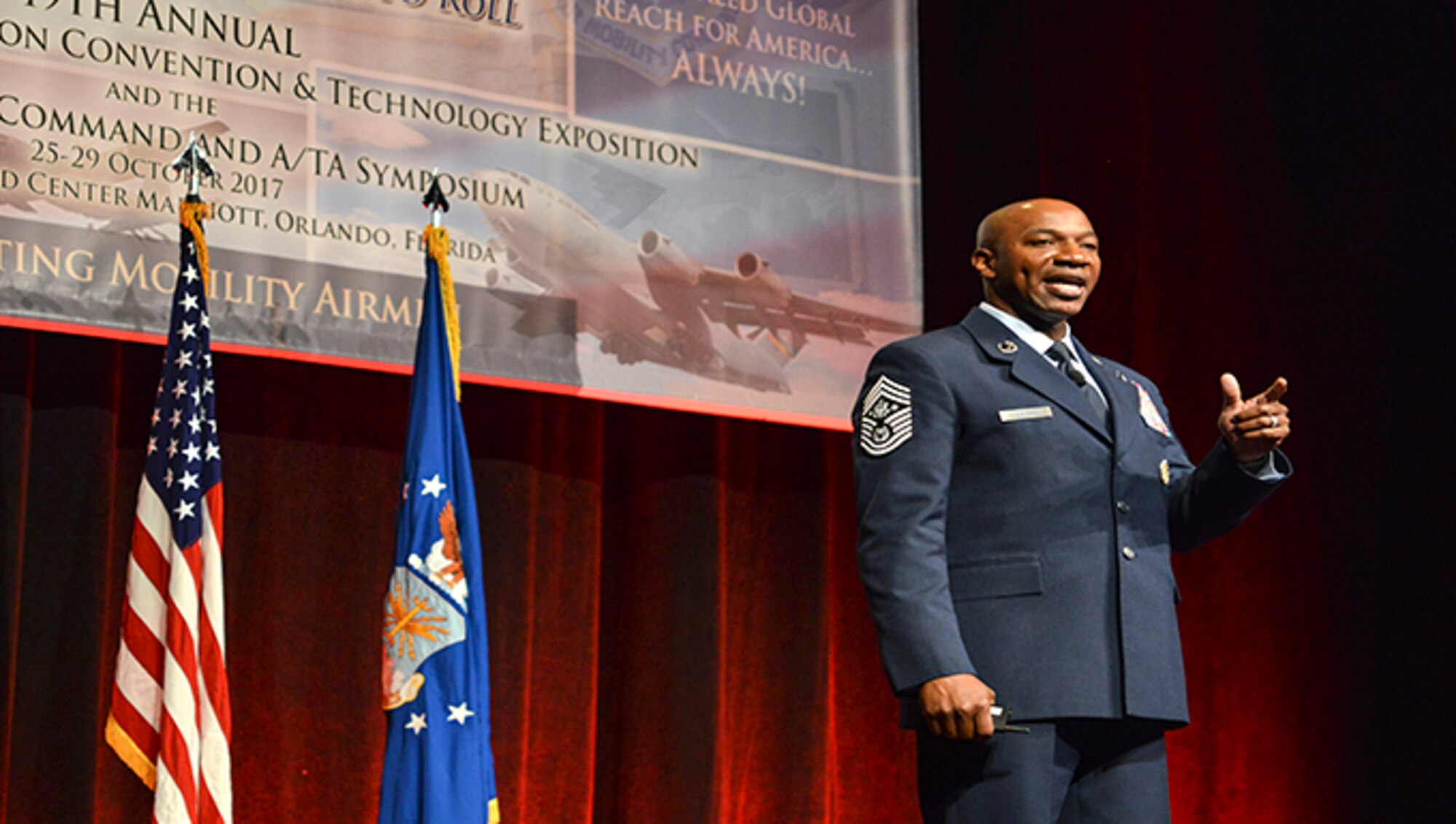 Provides enlisted perspective to Airmen during A/TA Symposium