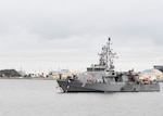 USS Zephyr returns to Naval Station Mayport November 10, 2017.