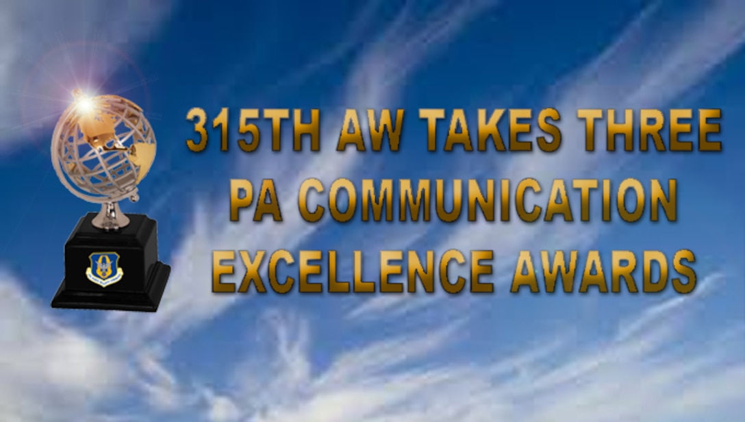 315TH AW takes multiple PA communication excellence awards