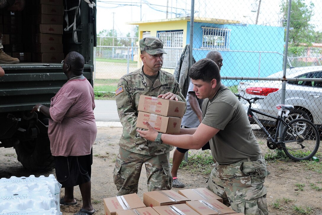 Efforts continue to aid residents of Puerto Rico.
