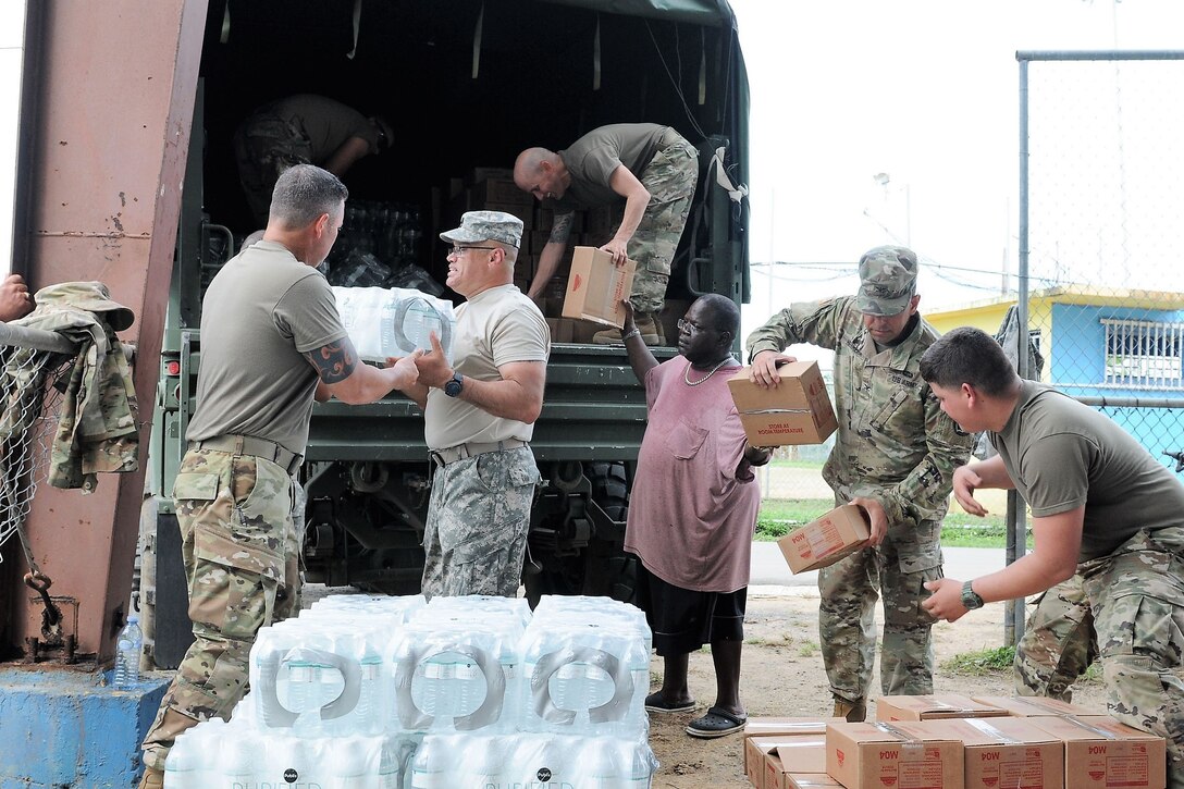 Puerto Rican residents get continued aid.