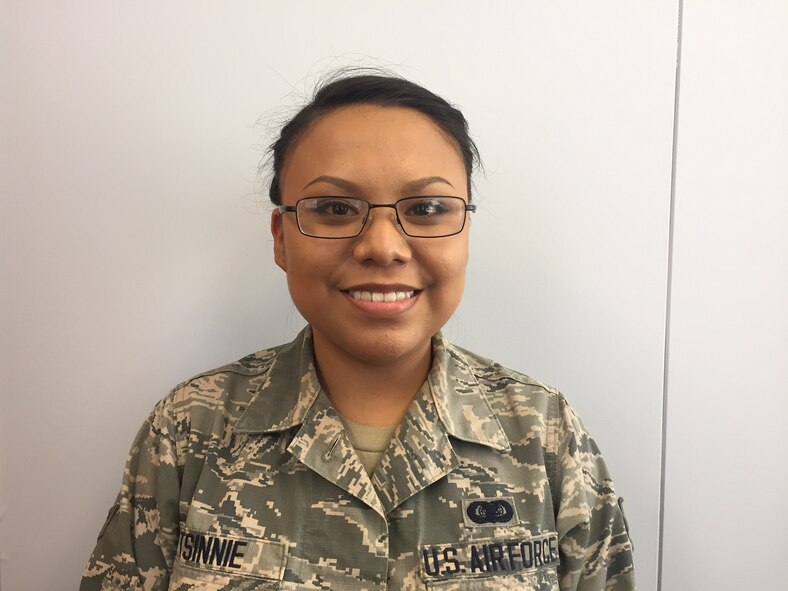 Airman 1st Class Tia Tsinnie