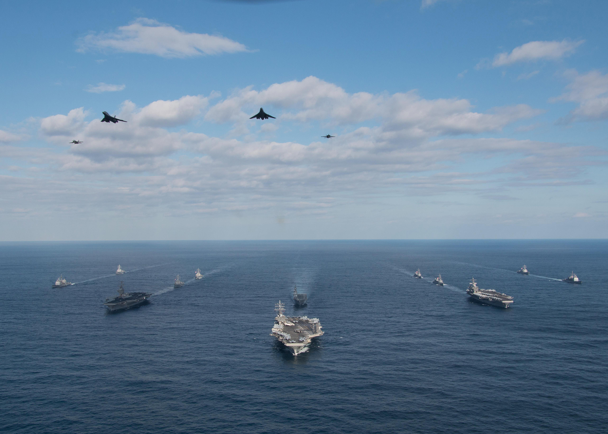 Three-Carrier Strike Force Exercise to Commence in Western Pacific