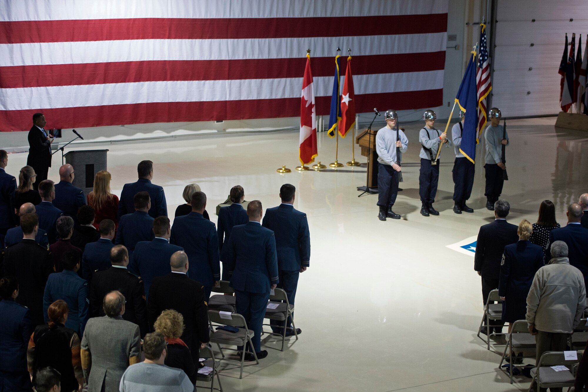The Department of Military and Veterans Affairs has been hosting the public ceremony with the Alaska National Guard since 1998.
