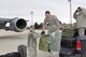 Members of the 157th Air Refueling Wing Aircraft Maintenance Squadron help load baggage onto a KC-135 Stratotanker prior to the departure of twelve airman from the 260th Air Traffic Control Squadron deploying in support of hurricane relief efforts in Puerto Rico on November 13, 2017, at Pease Air National Guard Base, N.H. They will join Airman from the 235th ATCS, North Carolina Air National Guard and augment the air control efforts at an airfield. (N.H. Air National Guard photo by Master Sgt. Thomas Johnson)