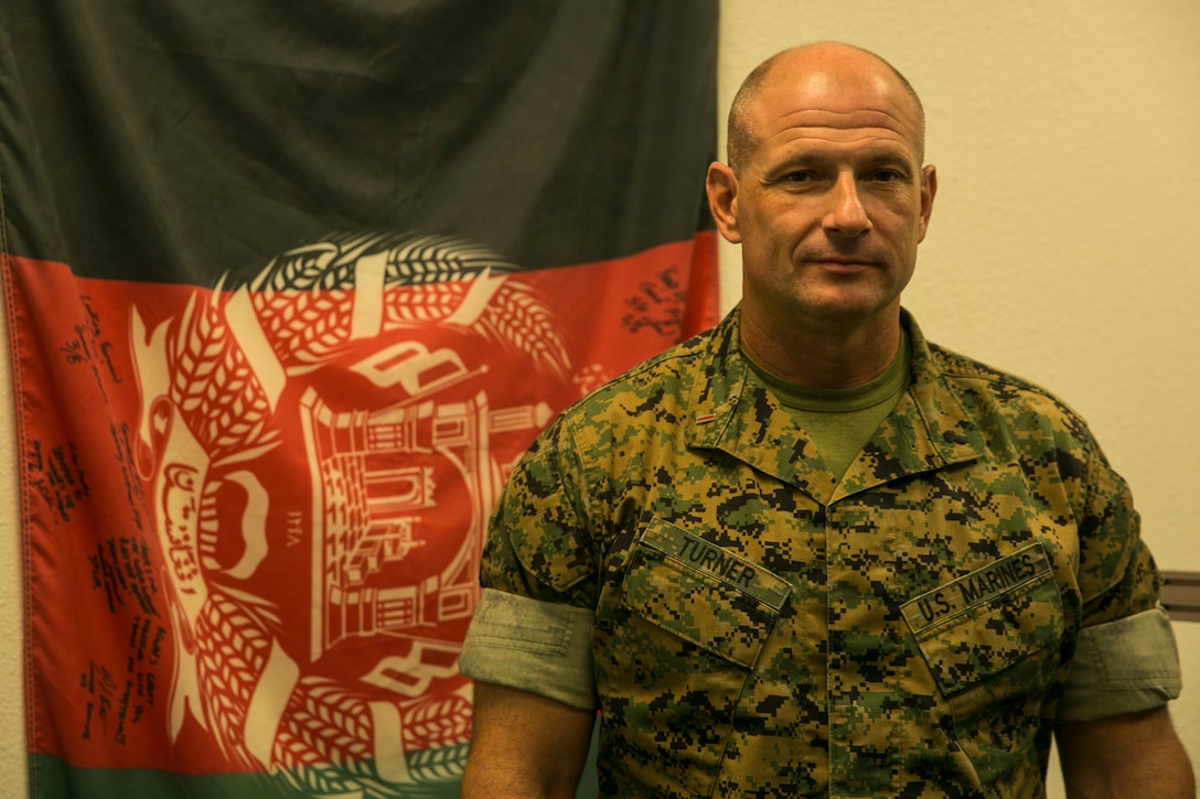 Gunner Wesley Turner, Marine Air Ground Task Force Training Command Gunner, has been in the Marine Corps since March of 1990. During his time in the Corps, he has been forward deployed eight times.  (U.S. Marine Corps photo by Lance Cpl. Isaac Cantrell)