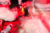 Firing at night at Cold Steel II
