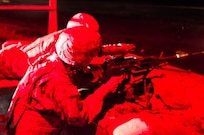 Firing at night at Cold Steel II