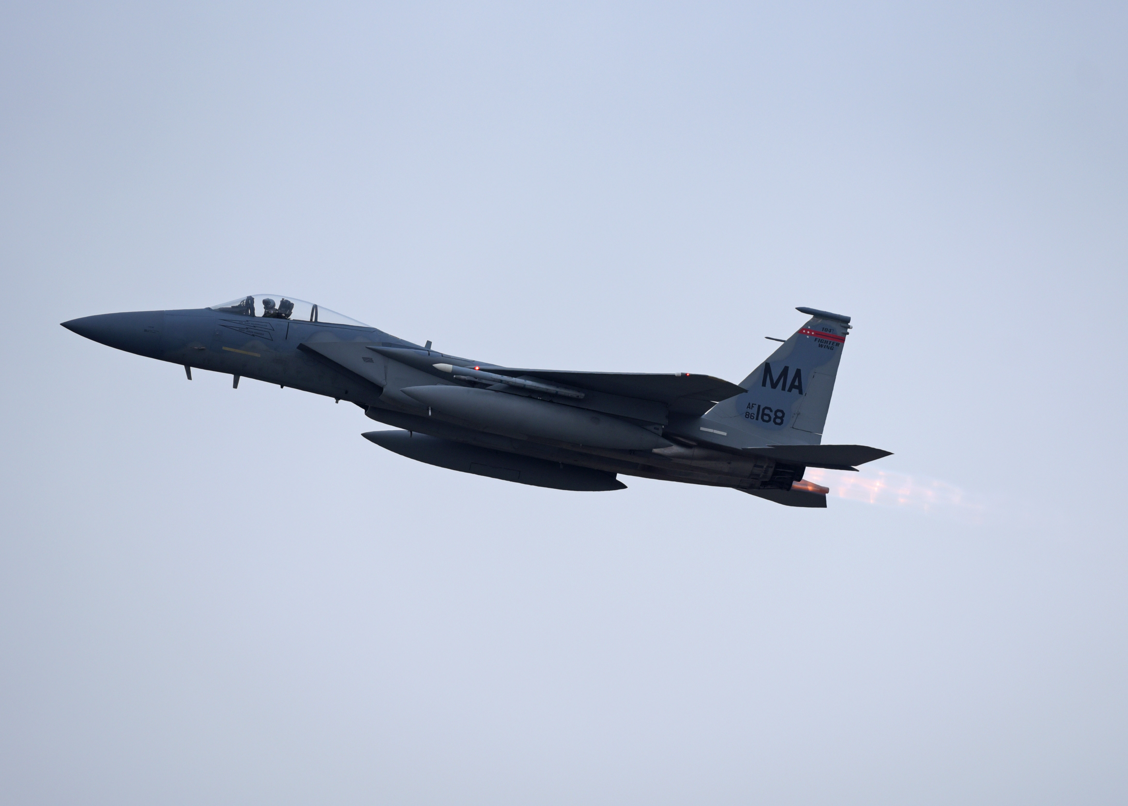McDonnell Douglas F-15C Eagle of the 131st Fighter Squadro