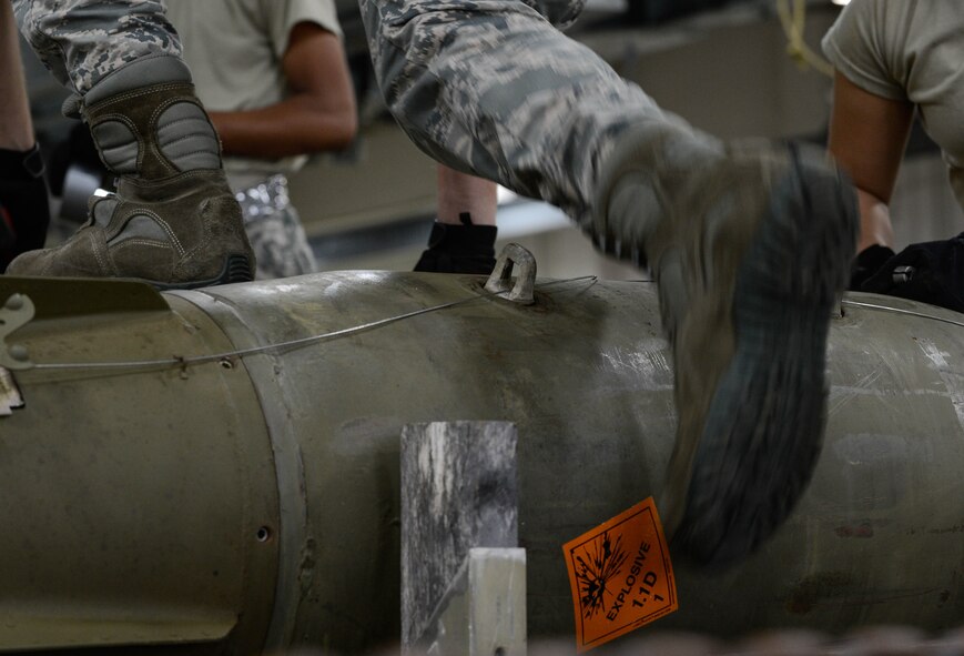 Historic bomb goes out with a bang