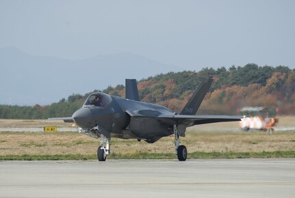 First Japanese-built F-35A lands at Misawa AB