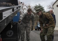 Misawa Airmen hosts JGSDF soldiers during bilateral exchange