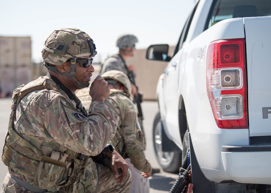 Al Udeid Air Base conducts Anti-Terrorism Force Protection Exercise