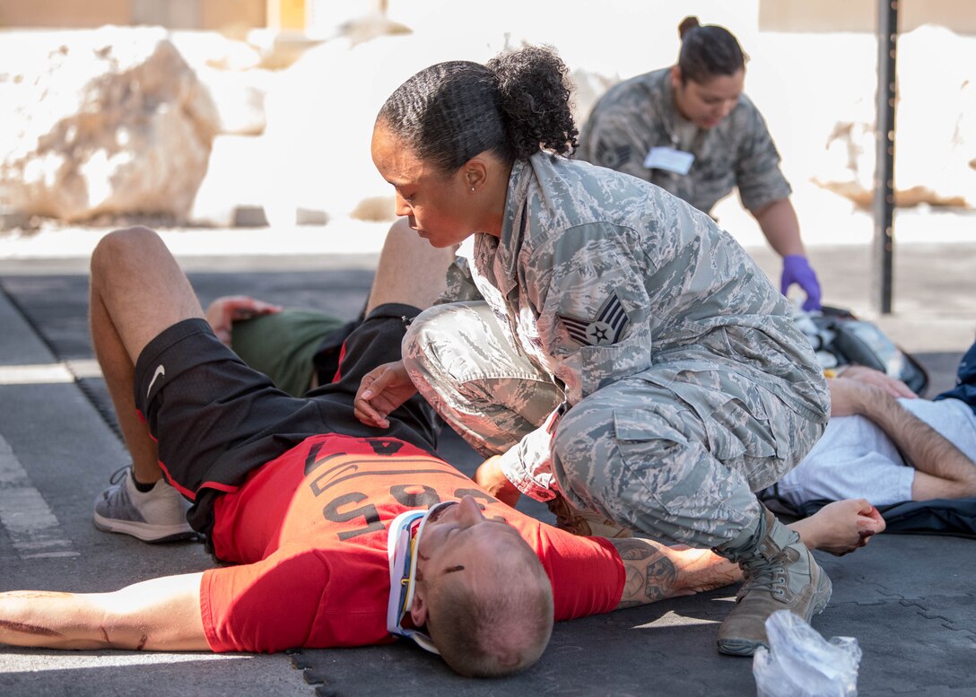 Al Udeid Air Base conducts Anti-Terrorism Force Protection Exercise