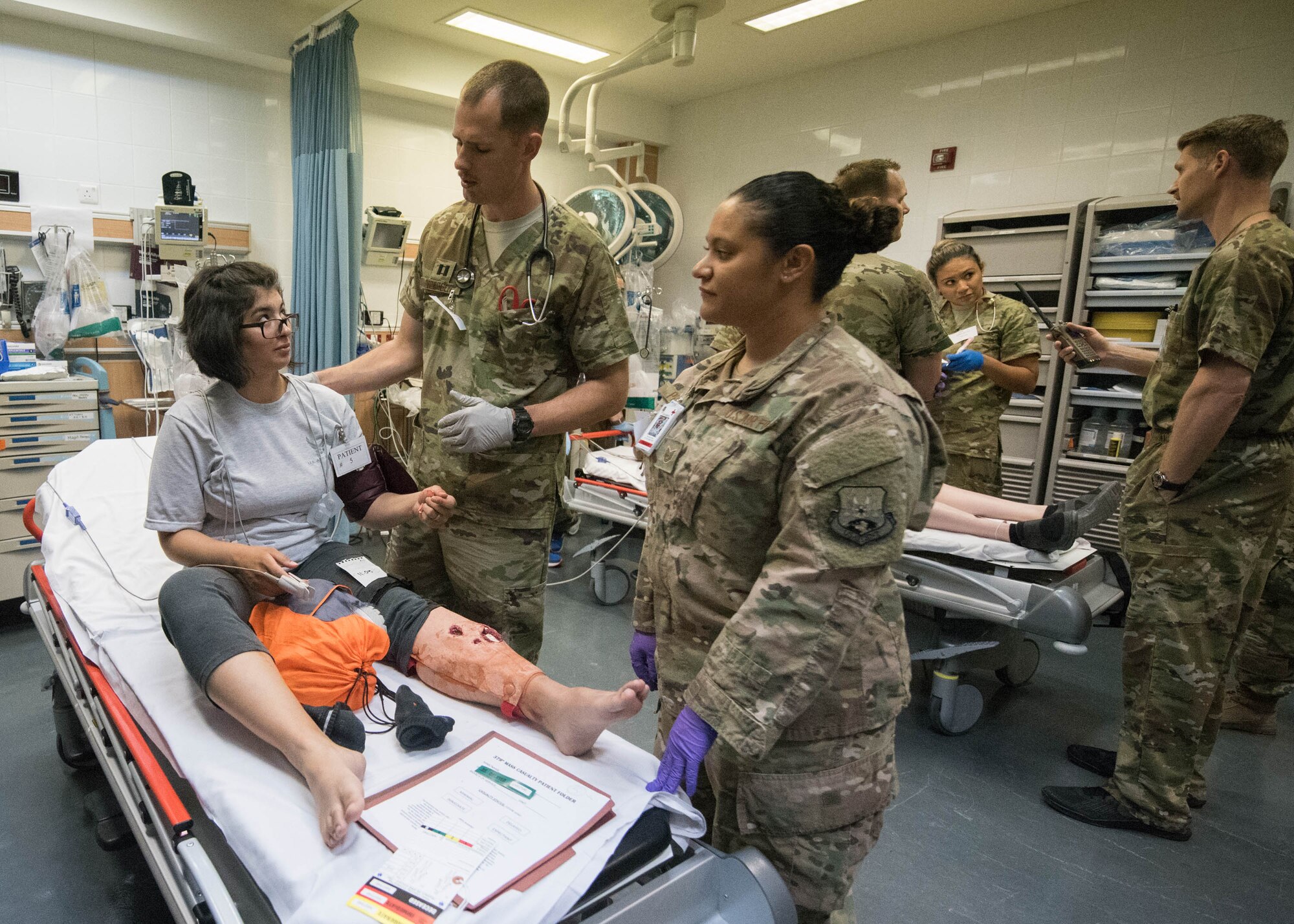 Al Udeid Air Base conducts Anti-Terrorism Force Protection Exercise