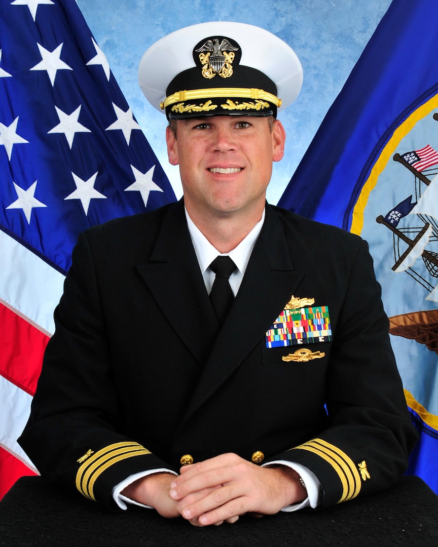 Cmdr. Brian Schultz, Supply Corps, United States Navy