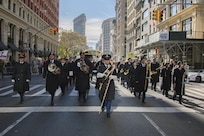 78th Army Band Performs during NYC Vets Day Parade