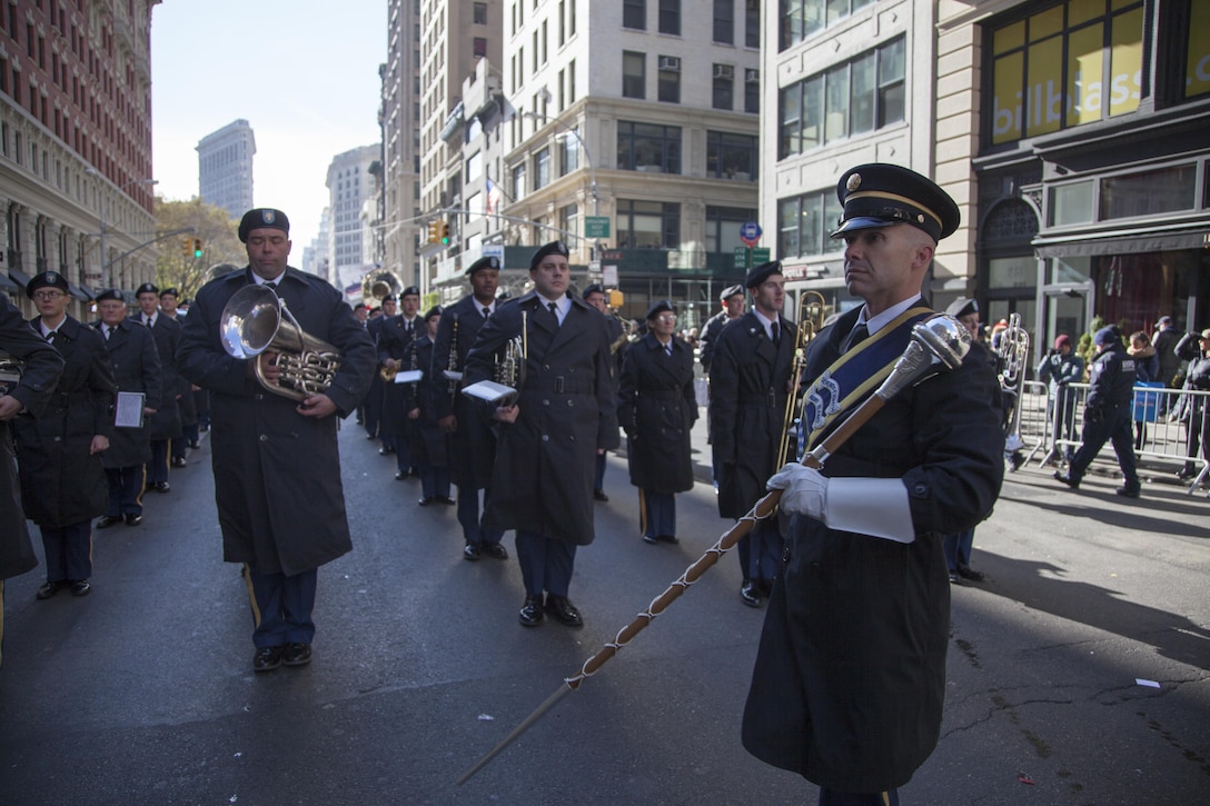 78th Army Band Performs at NYC Vets Day Parade