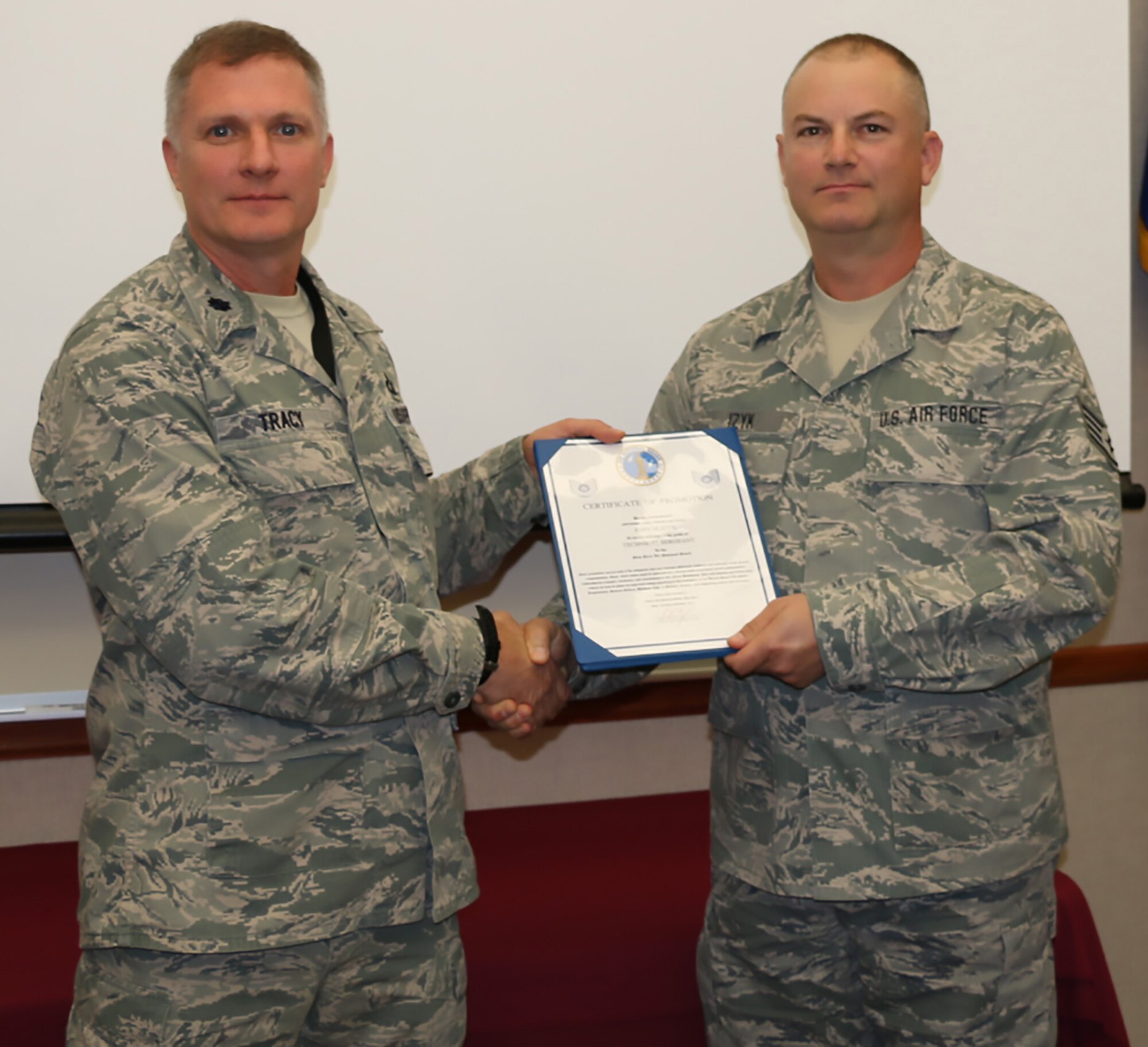 Seven Airmen Promoted at EADS