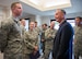 Marine Corps Gen. Joseph F. Dunford Jr., Chairman of the Joint Chiefs of Staff, arrives at Travis Air Force Base, Calif., during a gas and go, August, 10, 2017. (U.S. Air Force photo by Louis Briscese)