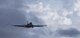 A U .S. Air Force B-l B Lancers assigned to the 37th Expeditionary  Bomb Squadron, deployed from Ellsworth Air Force  Base, South Dakota, take off from Andersen Air Force Base, Guam, Nov. 15, 2017.