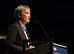 Secretary of the Air Force Heather Wilson speaks at the 2017 Air Force Global Strike Command Innovation and Technology Symposium Nov. 15 at the Shreveport Convention Center in Shreveport, Louisiana.