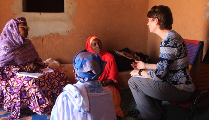 The 724th Expeditionary Air Base Squadron medical section conducted a three-day women’s hygiene class for 25 women from the Association of Nigerien Women Against War from Aug. 12 to Aug. 14, 2017, in Agadez, Niger.