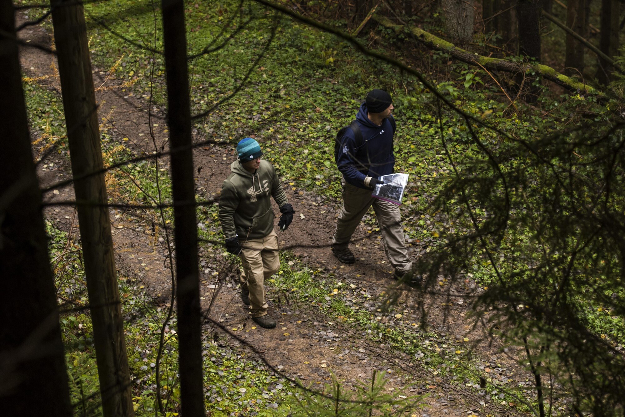 52nd SFS members keep current with land navigation training