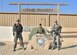 Master Sgt. Christopher Scott, 386th Expeditionary Security Forces Squadron operations noncommissioned officer in charge, is one of over 25 defenders currently deployed and attached to the squadron with both a civilian and military law enforcement background.