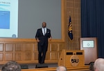 George P. Braxton, DCMA's special advisor for diversity and inclusion, gave a presentation to DAU faculty and staff.
