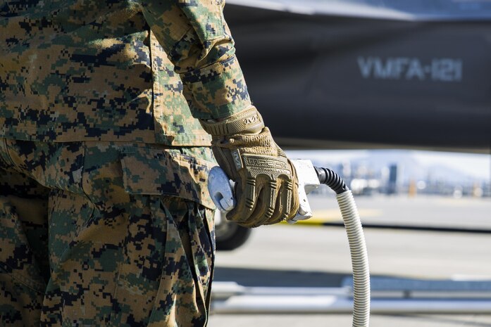 VMFA-121 trains to fuel airpower in contaminated environments