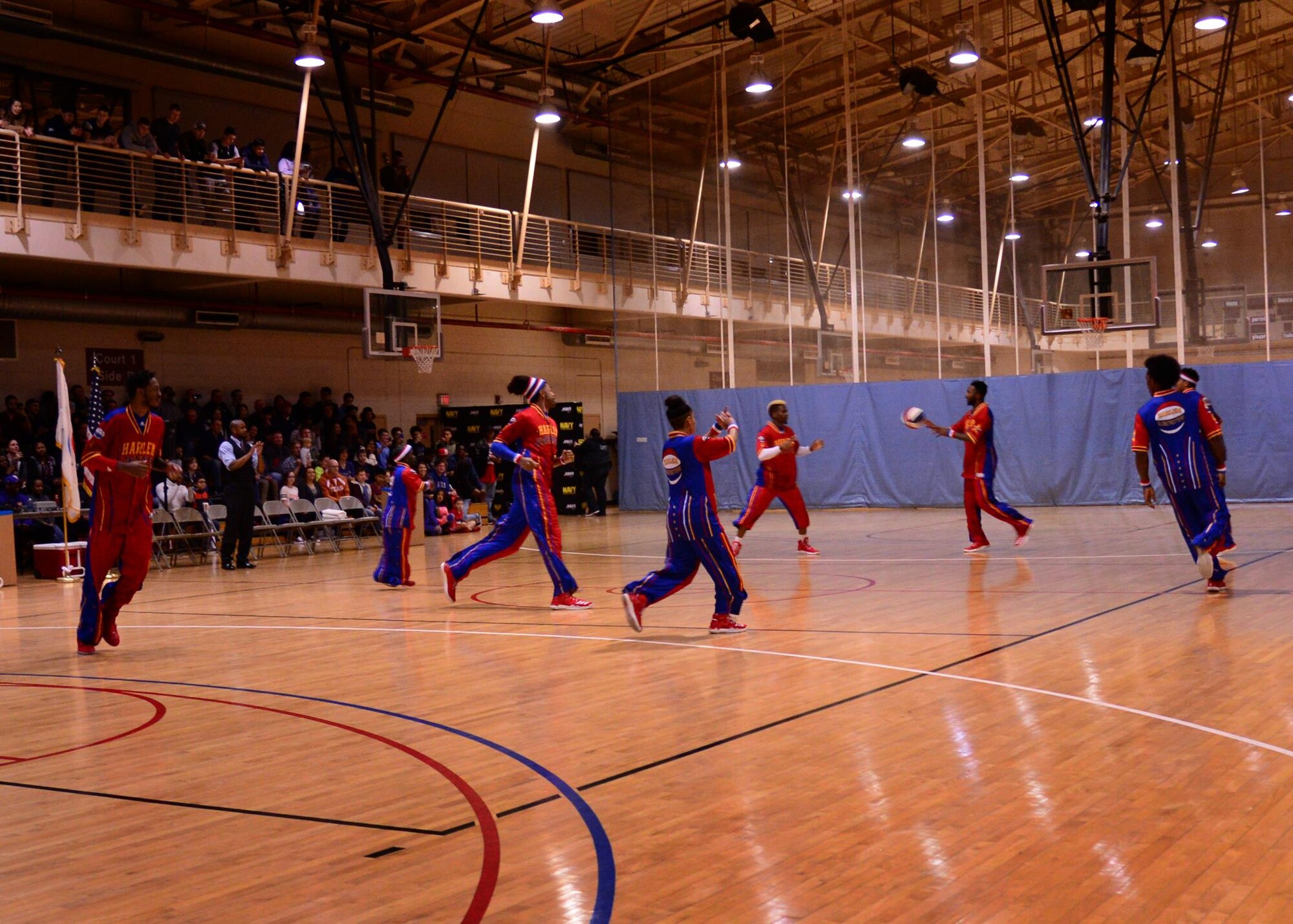 The Harlem Globetrotters; Basketball; Navy Entertainment; Armed Forces Entertainment; Osan Air Base; 51st Fighter Wing
