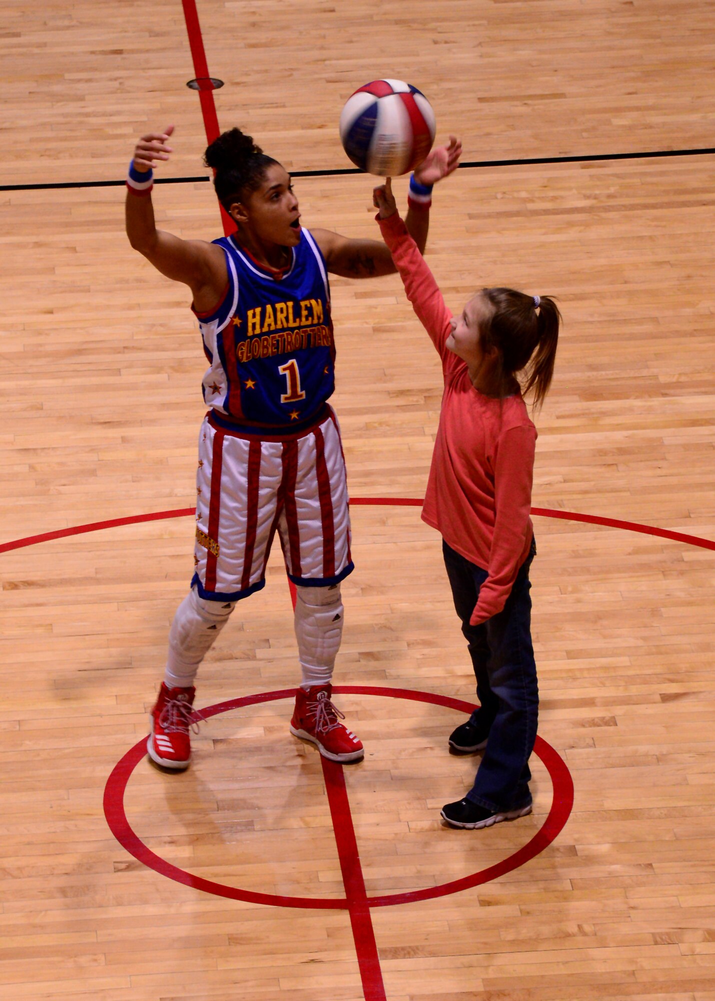 The Harlem Globetrotters; Basketball; Navy Entertainment; Armed Forces Entertainment; Osan Air Base; 51st Fighter Wing