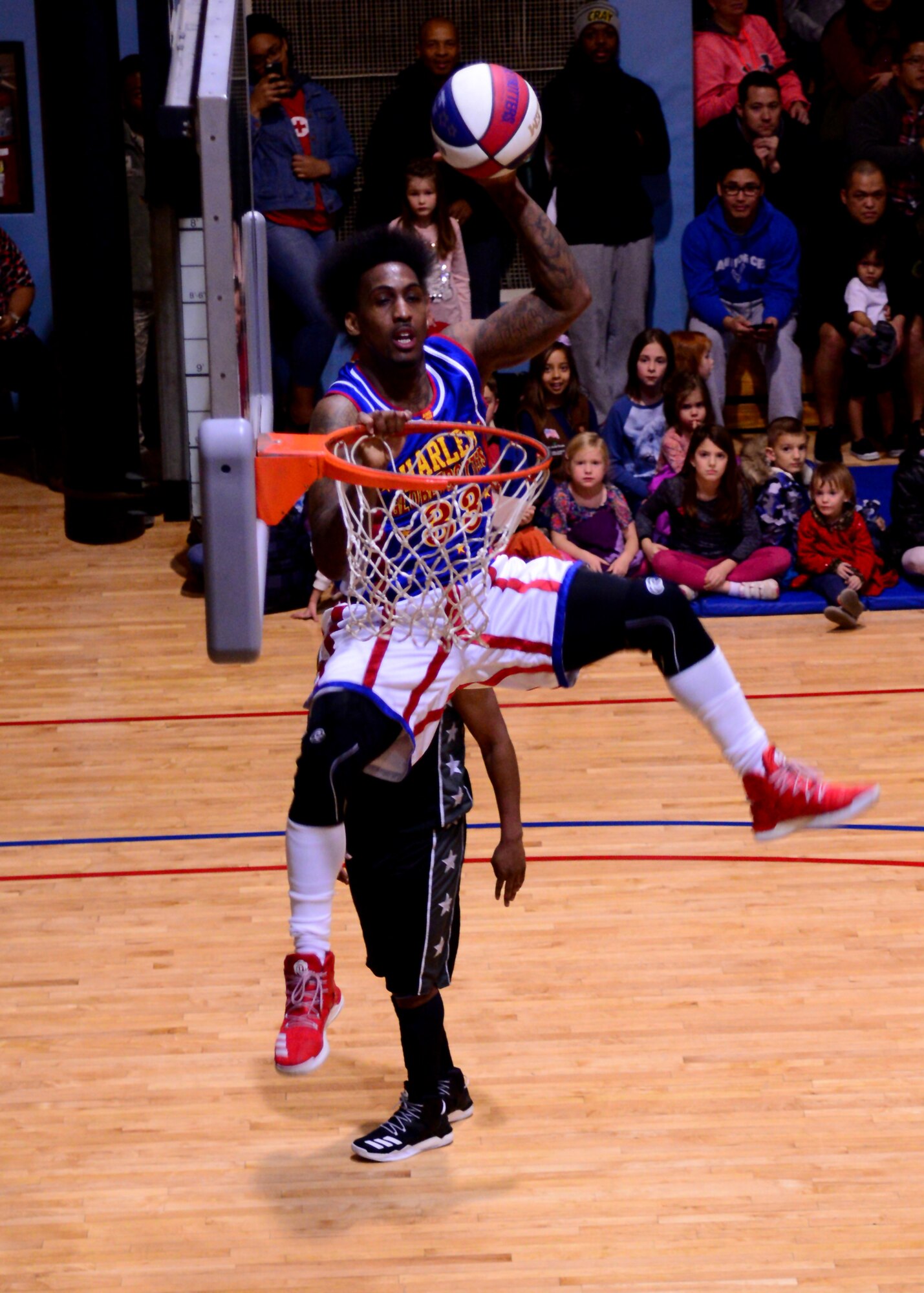 The Harlem Globetrotters; Basketball; Navy Entertainment; Armed Forces Entertainment; Osan Air Base; 51st Fighter Wing