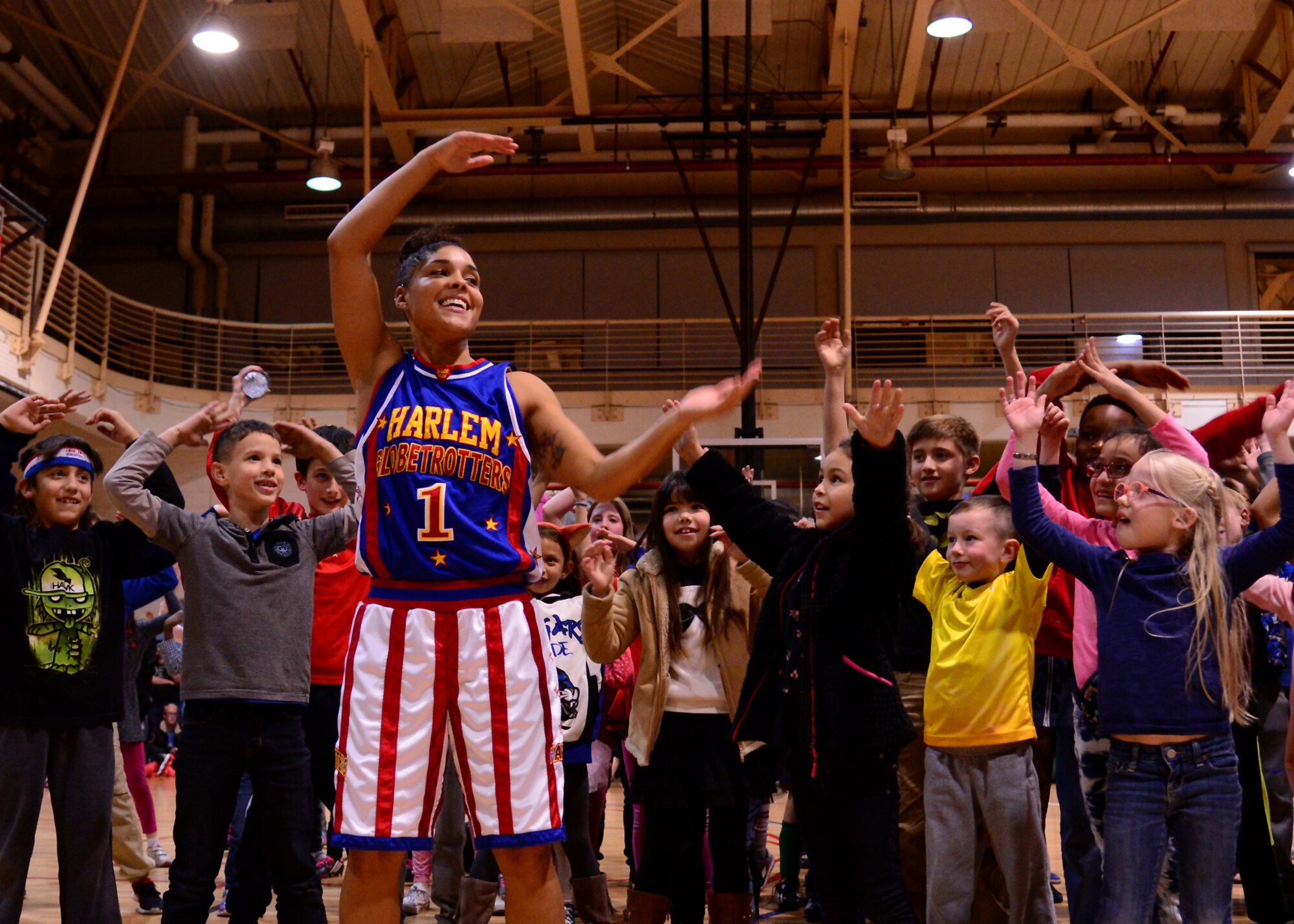 The Harlem Globetrotters; Basketball; Navy Entertainment; Armed Forces Entertainment; Osan Air Base; 51st Fighter Wing