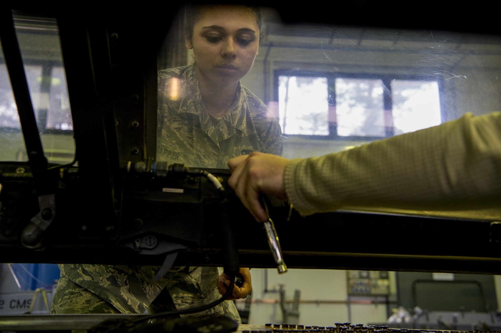 The egress shop is responsible for maintaining equipment such as ejection seats, canopies and other safety components of F-16 aircraft.