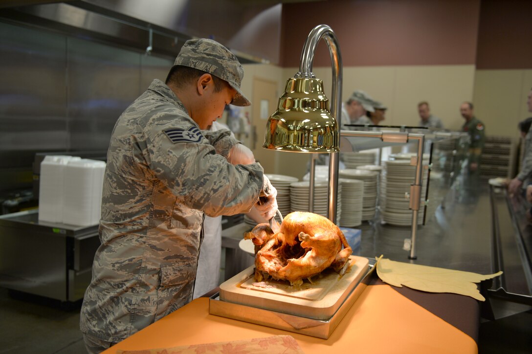 The U.S. Department of Health and Human Services recommends cooking a turkey until it reaches an internal temperature of 165 degrees Fahrenheit.