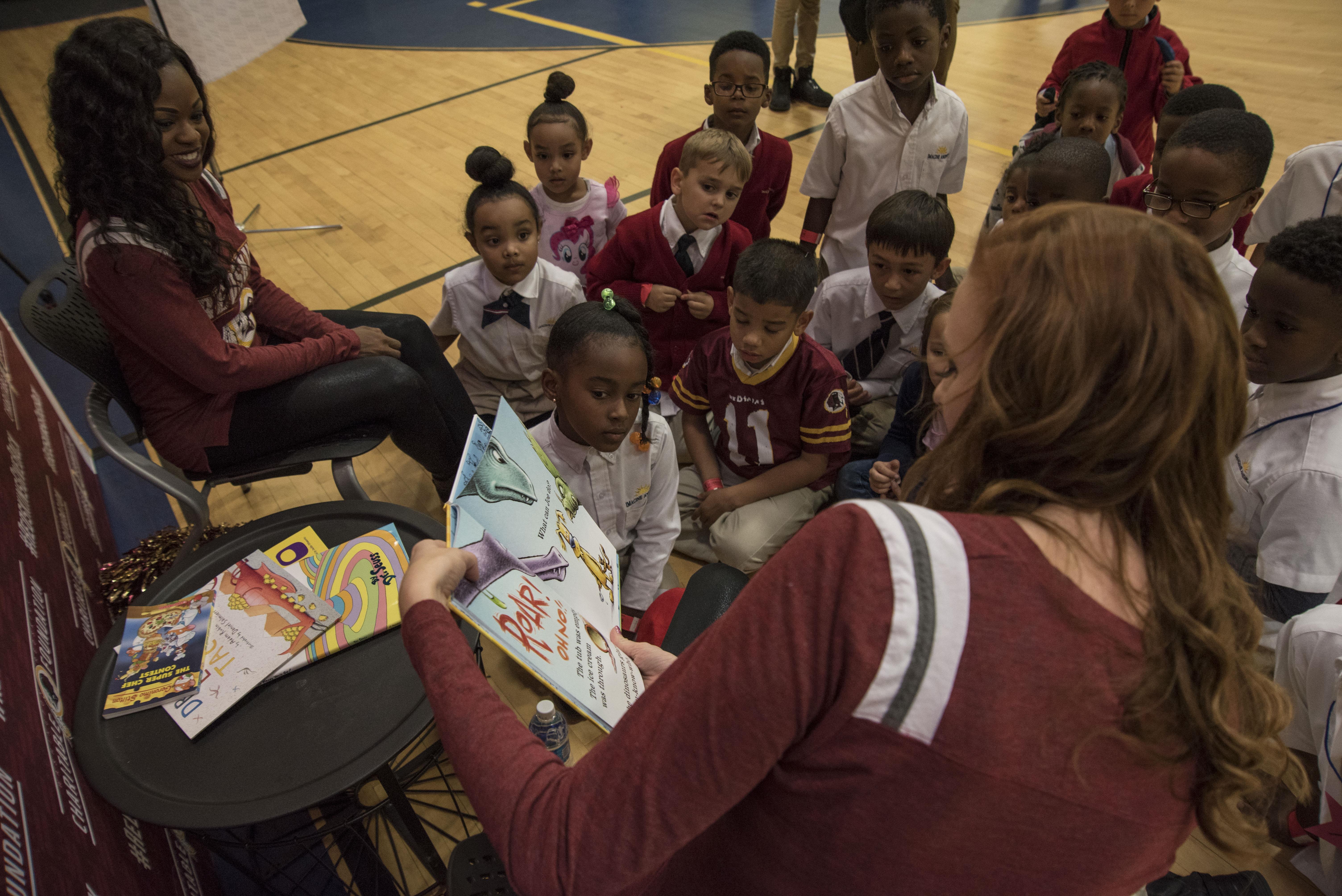 Joint Base Andrews youth compete in Redskins program
