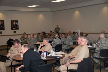 Representatives from all five branches of the U. S. armed forces, members from British Armed Forces and Australian Defence Force, held a Council on Recruit Basic Training summit Nov. 8-10 at Joint Base San Antonio-Lackland, Texas. The purpose of CORBT is to address common issues across the joint services in recruit basic military training and technical training with the goal of sharing ideas, lessons learned and procedures to improve entry-level enlisted training programs.