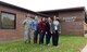 Members of Team Whiteman gather to support the grand opening of the base thrift shop at Whiteman Air Force Base, Mo., Nov. 13, 2017.