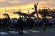 Thunderbolts gather at the starting line for a 5K run at Luke Air Force Base, Ariz., Nov. 17, 2017.  The 5K was held in honor of Native American Heritage month. (U.S. Air Force photo/Airman 1st Class Pedro Mota)