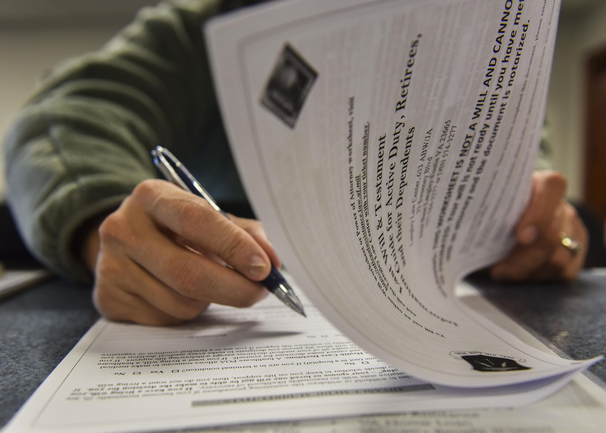 The Langley legal office can assist in drafting and notarizing wills and power of attorneys.