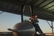 U.S. Air Force 1st Lt. Benjamin Shipley, 55th Fighter Squadron F-16CM Fighting Falcon pilot, prepares for flight atop his aircraft at Shaw Air Force Base, South Carolina, Nov. 16, 2017.