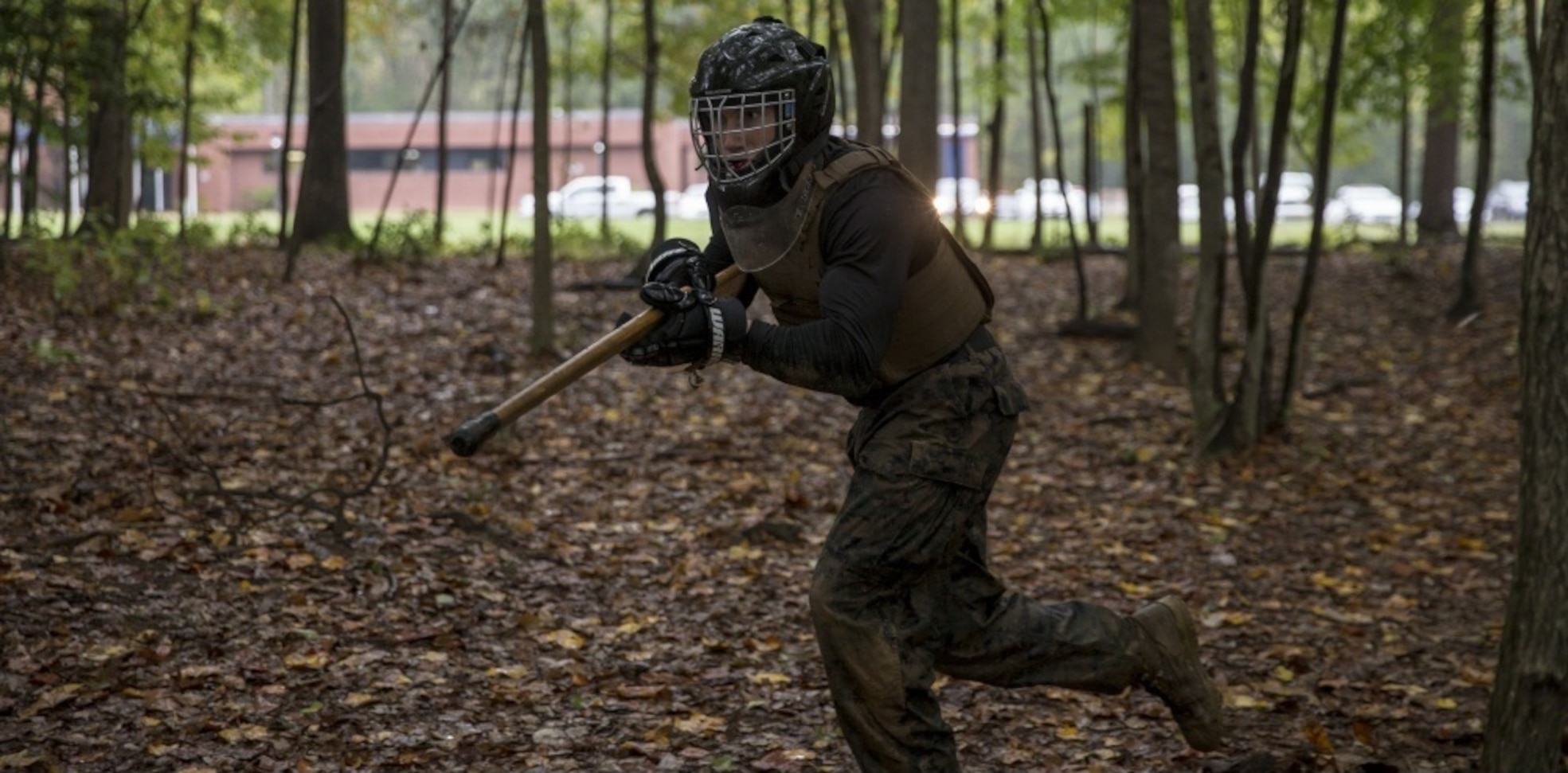 U.S. Marines with the Martial Arts Center of Excellence conduct training on Marine Corps Base Quantico, Va., Oct. 10, 2017