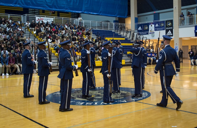 AF Drill Team performs at Wise HS > Joint Base Andrews > Article Display