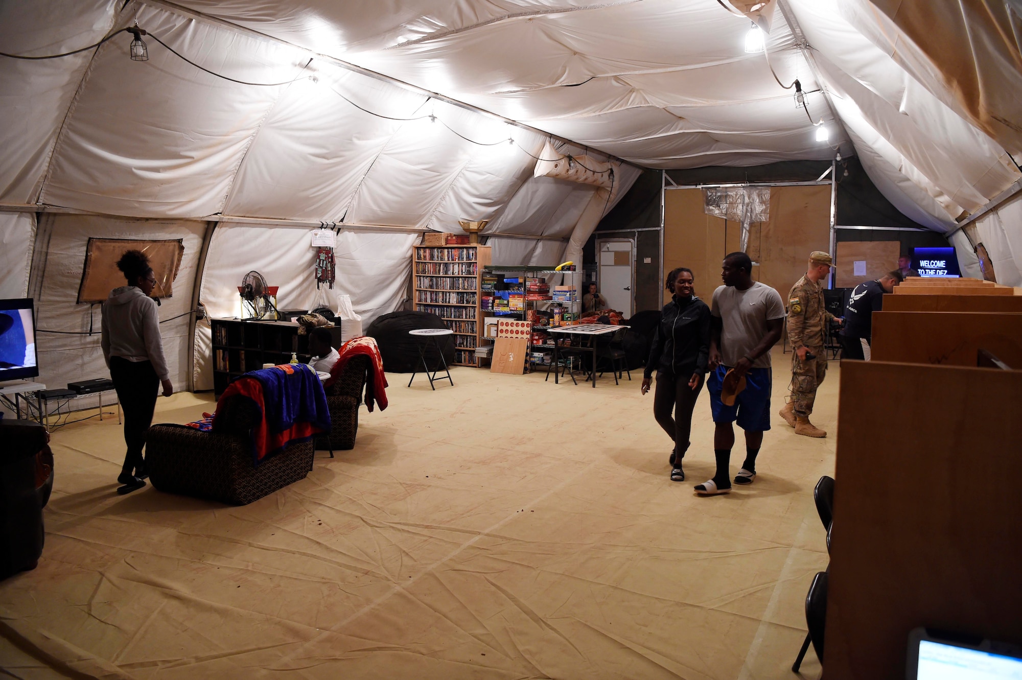 724th EABS Services provides morale, welfare and readiness in a deployed environment