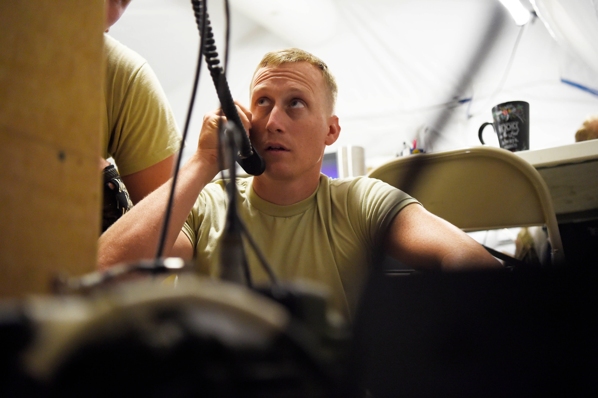 724th EABS communication squadron stays in touch with the outside world